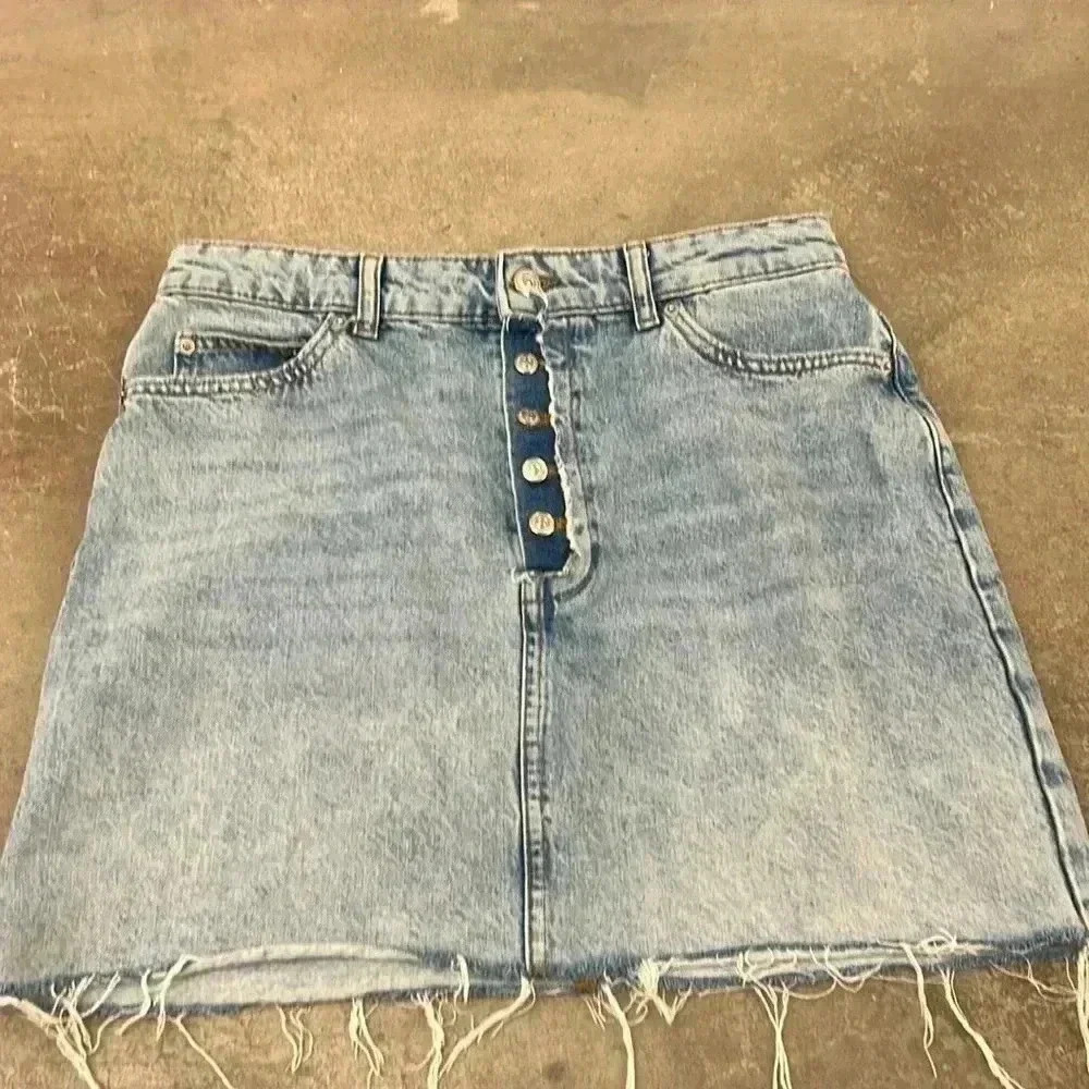 Zara denim ‎ skirt